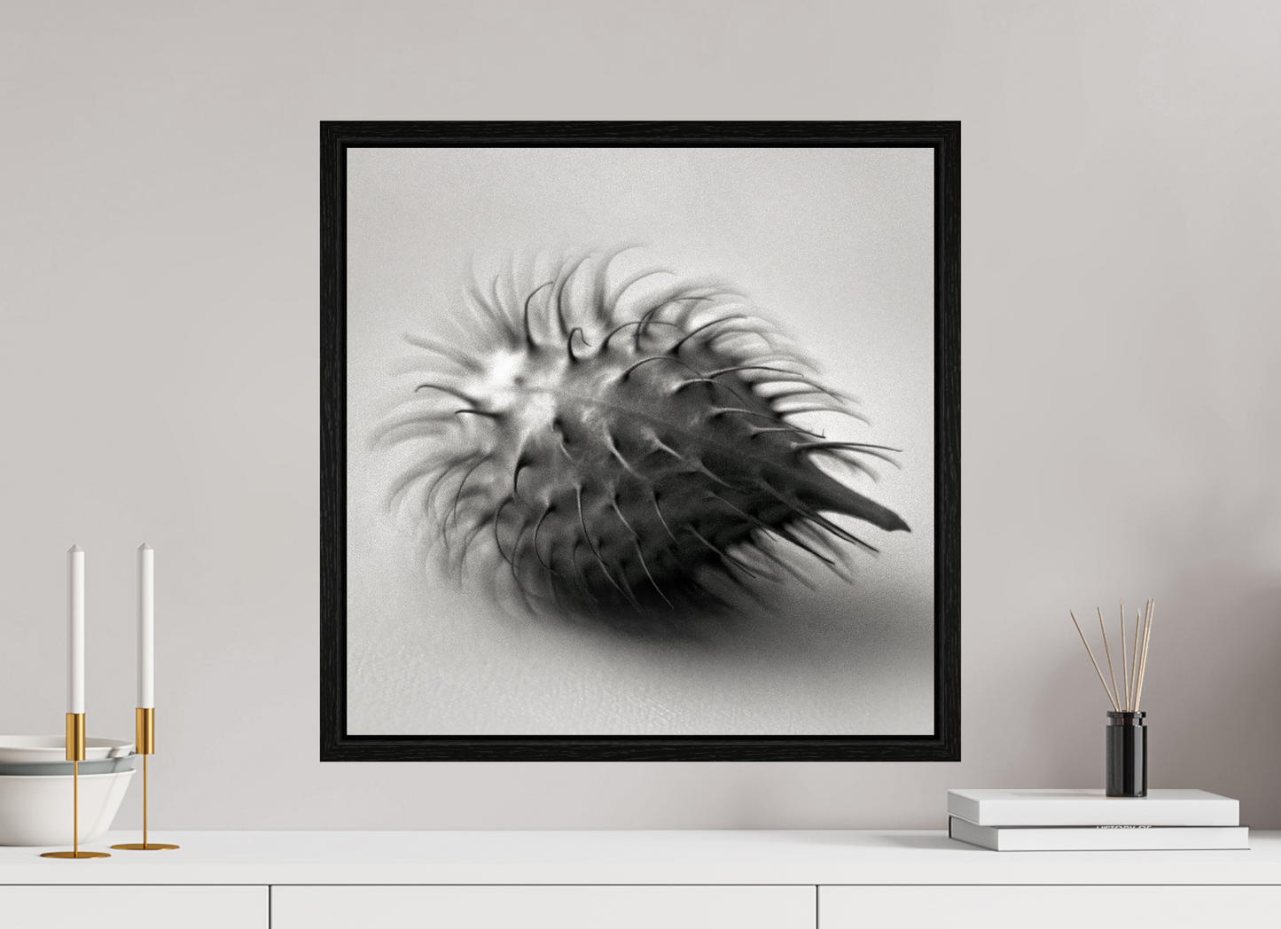 20 x 20″, Floater Frame Pod