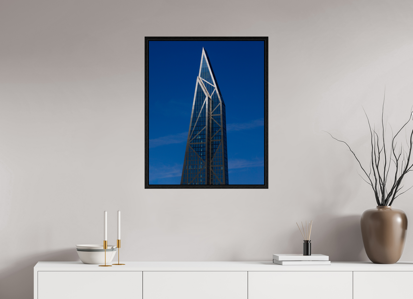 24 x 30″, Floater Frame MoMA Tower