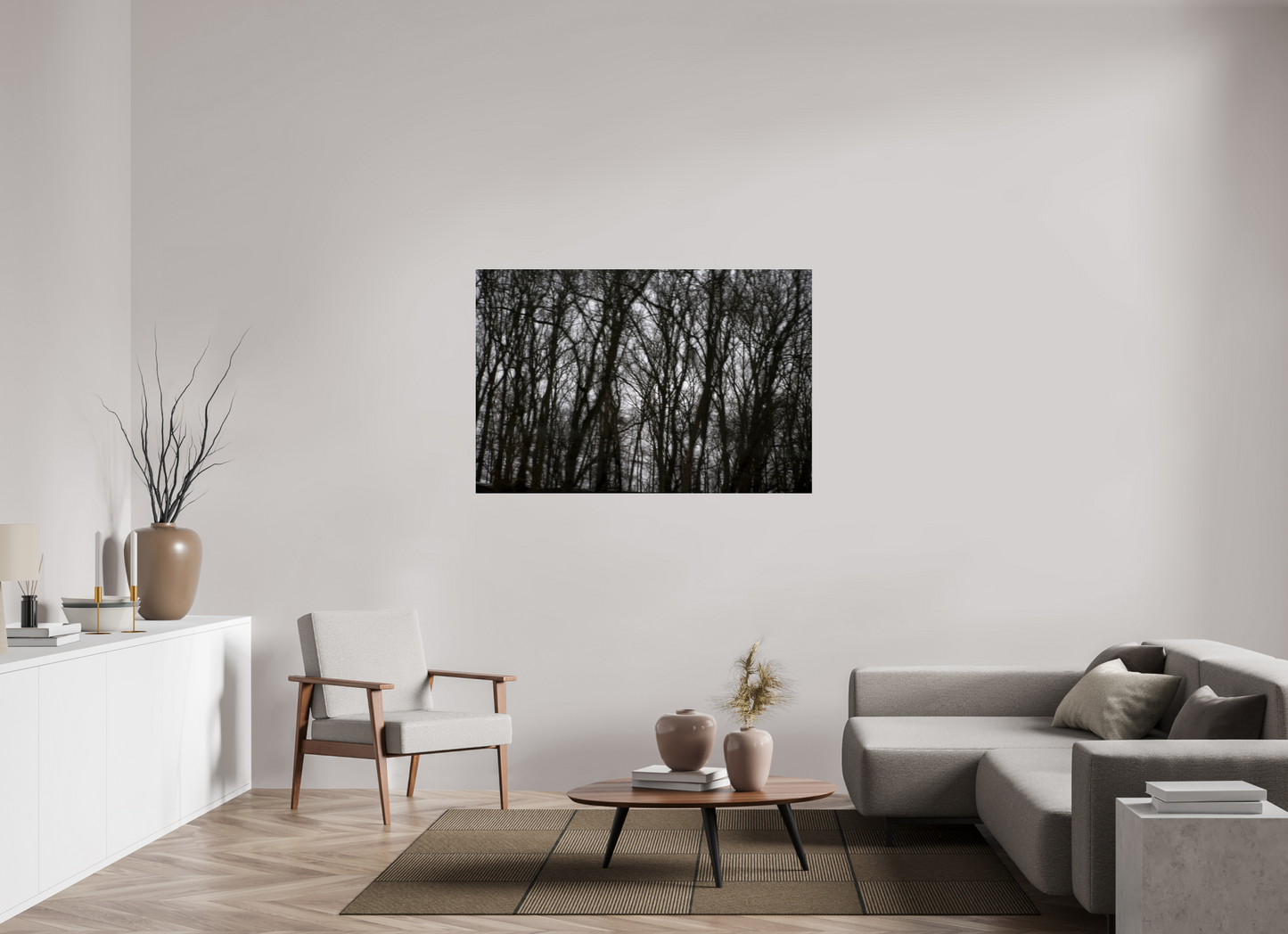 54 x 36″, Frameless Acrylic Glass Black Forest