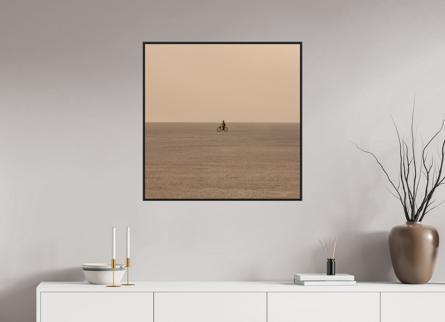 Burning Man - Woman on Bike