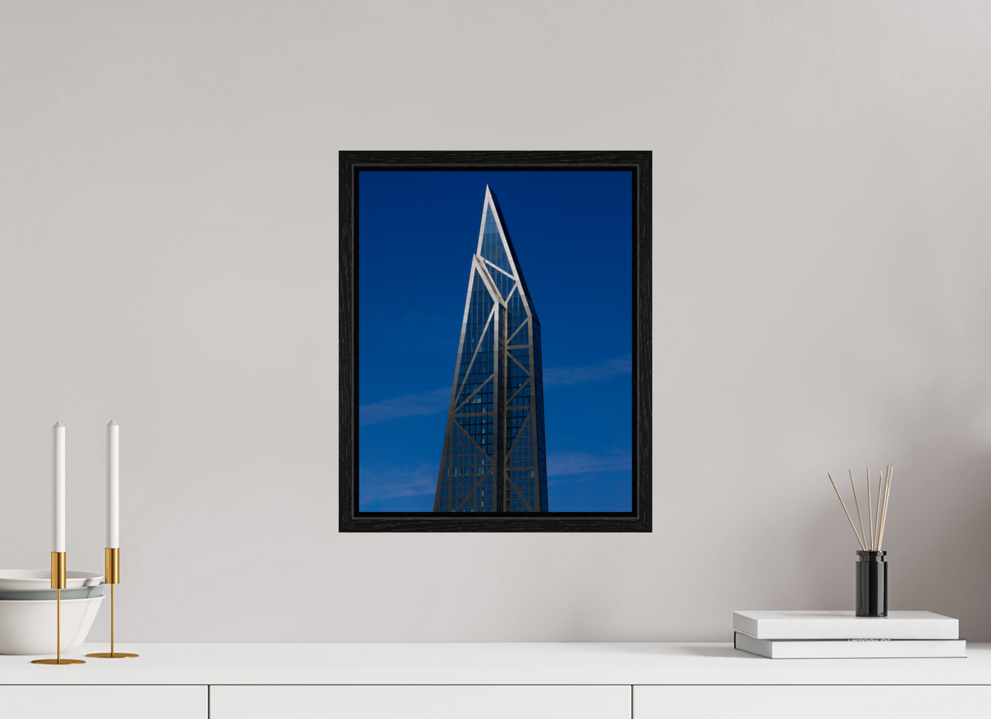 12 x 15″, Floater Frame MoMA Tower