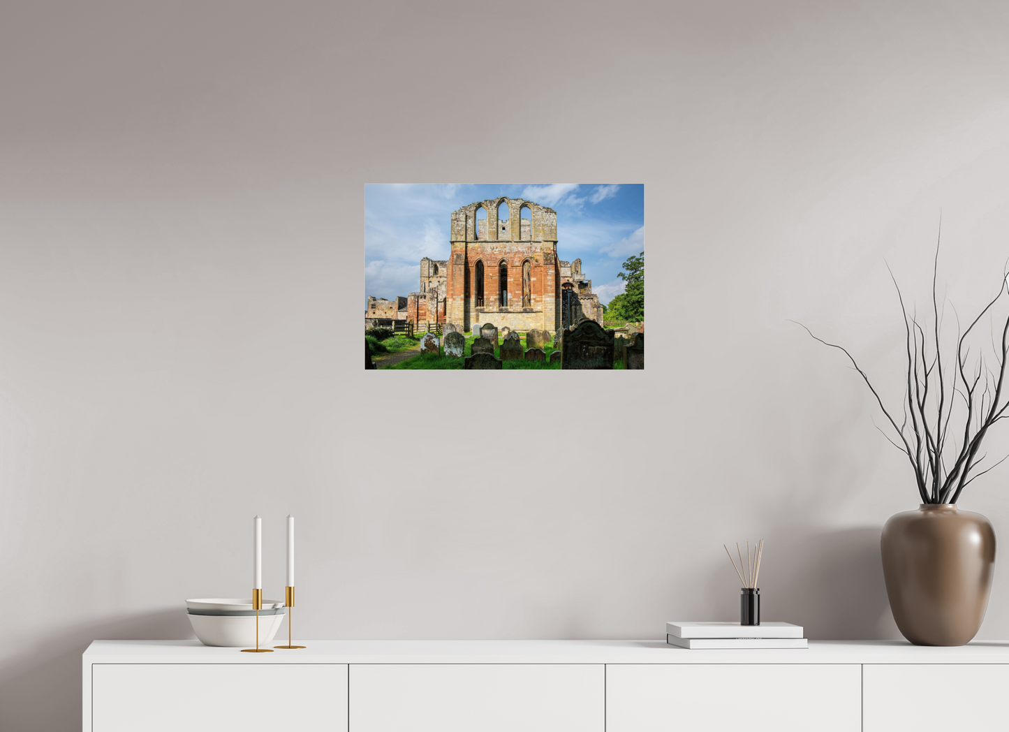 24 x 16″, Frameless Acrylic Glass Ruins of Cathedral of Saint Andrew