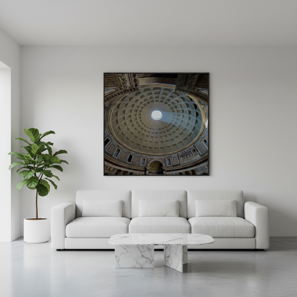 Pantheon Modern Interior Room Mockup